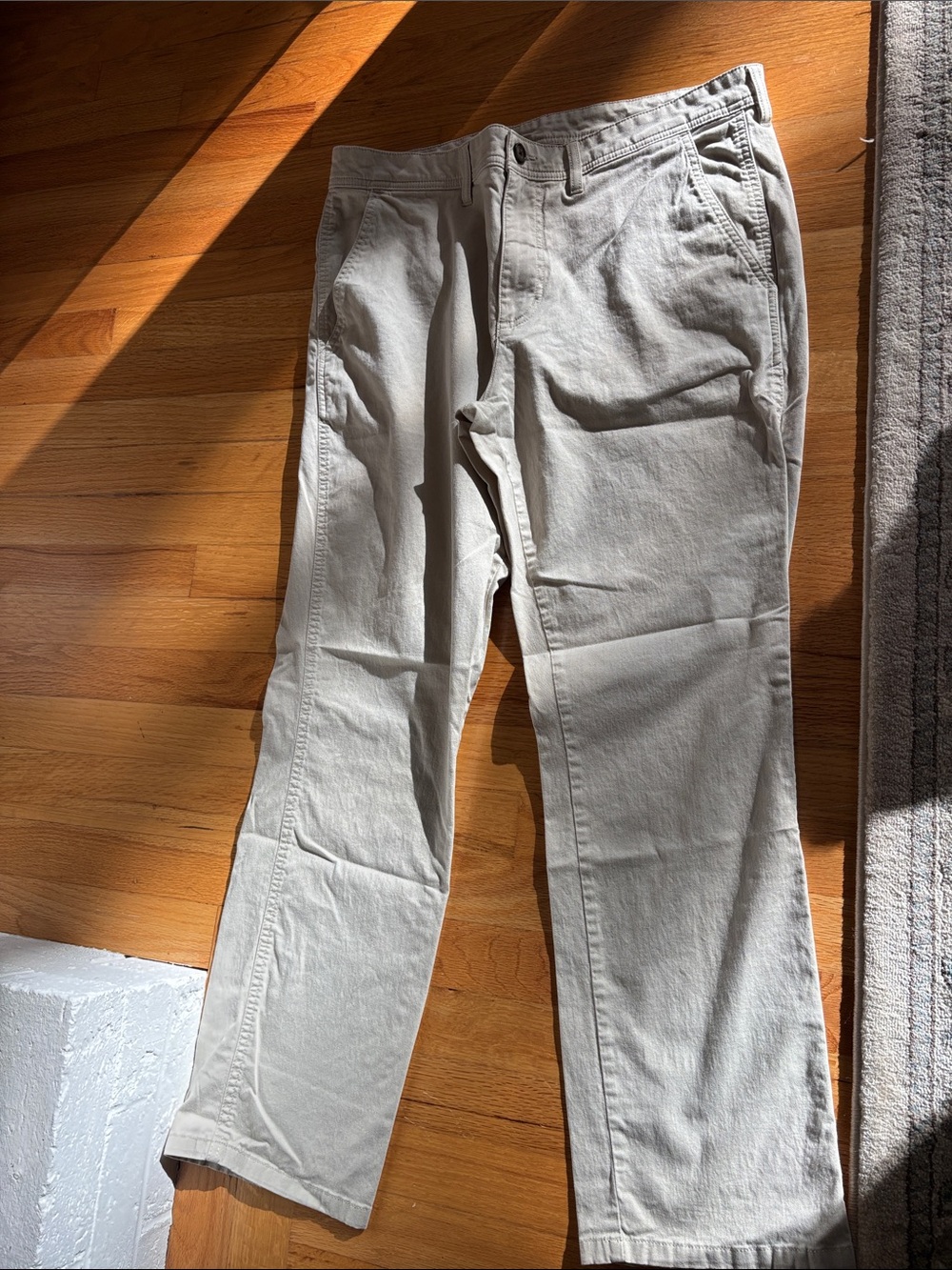 L.L. Bean Men's Chinos in Light Beige
